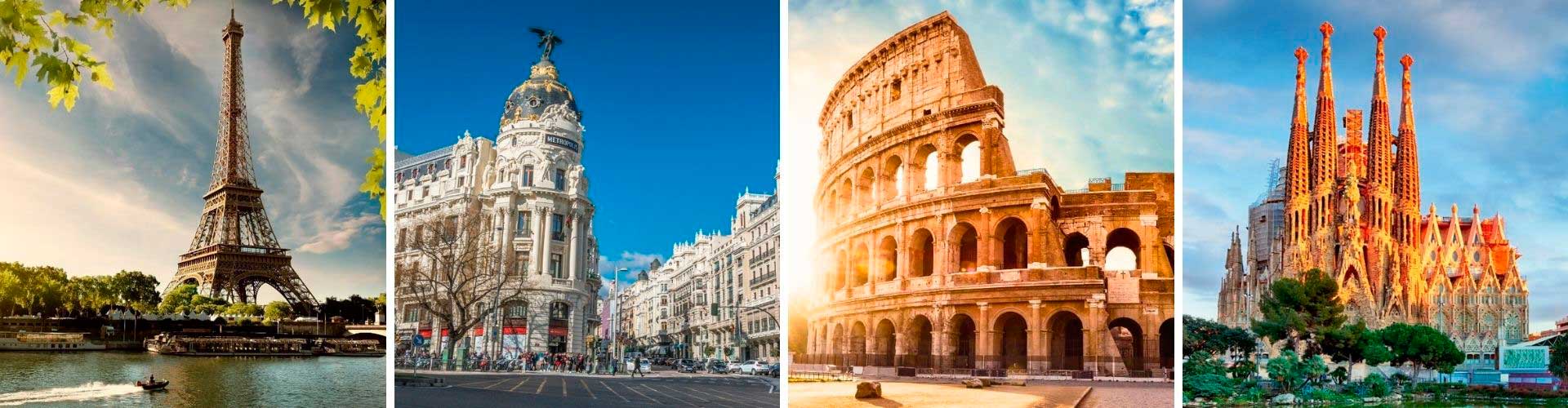 Maravillas de España, Italia, París y Lourdes