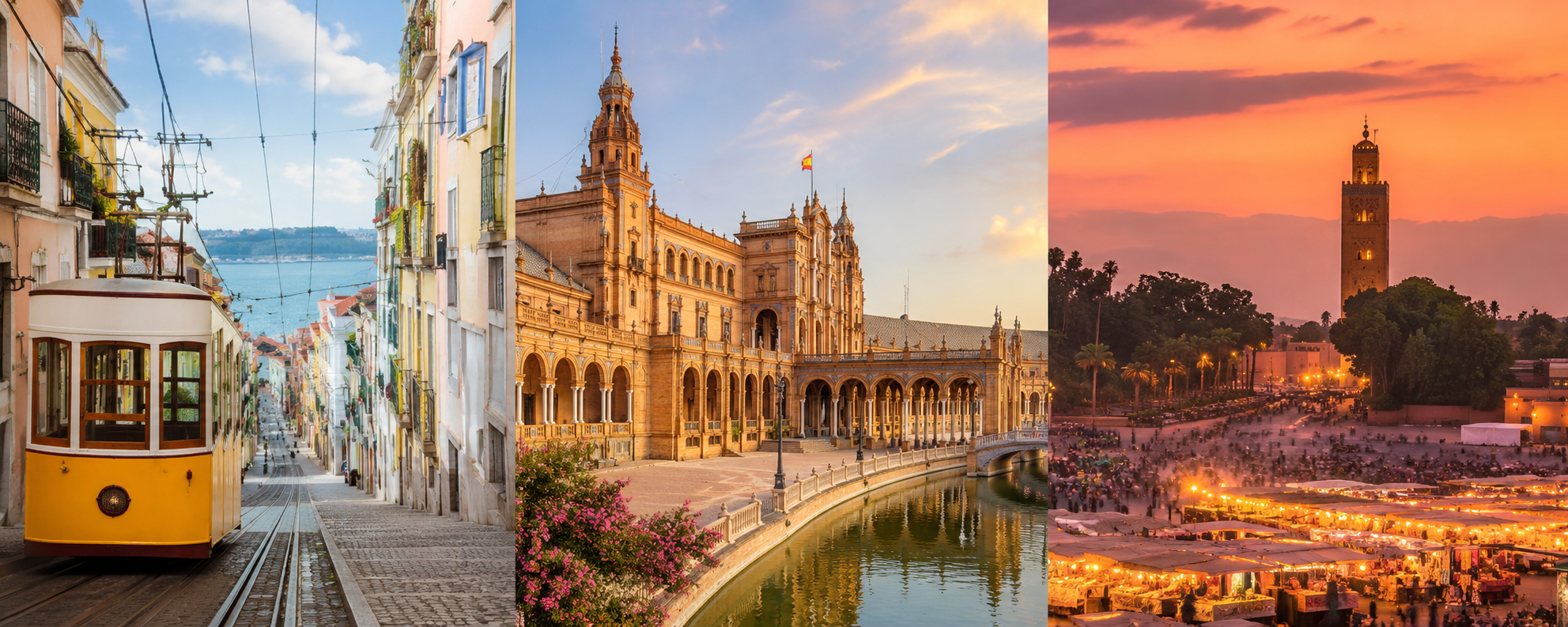 Portugal, España y Marruecos